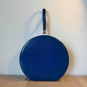 Vintage Blue Hat Box/Purse